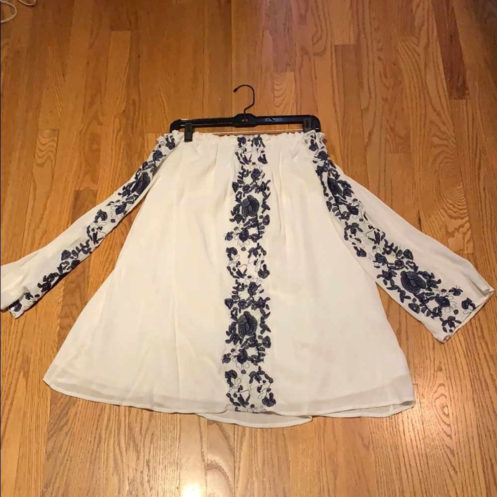 Tobi off the shoulder dress